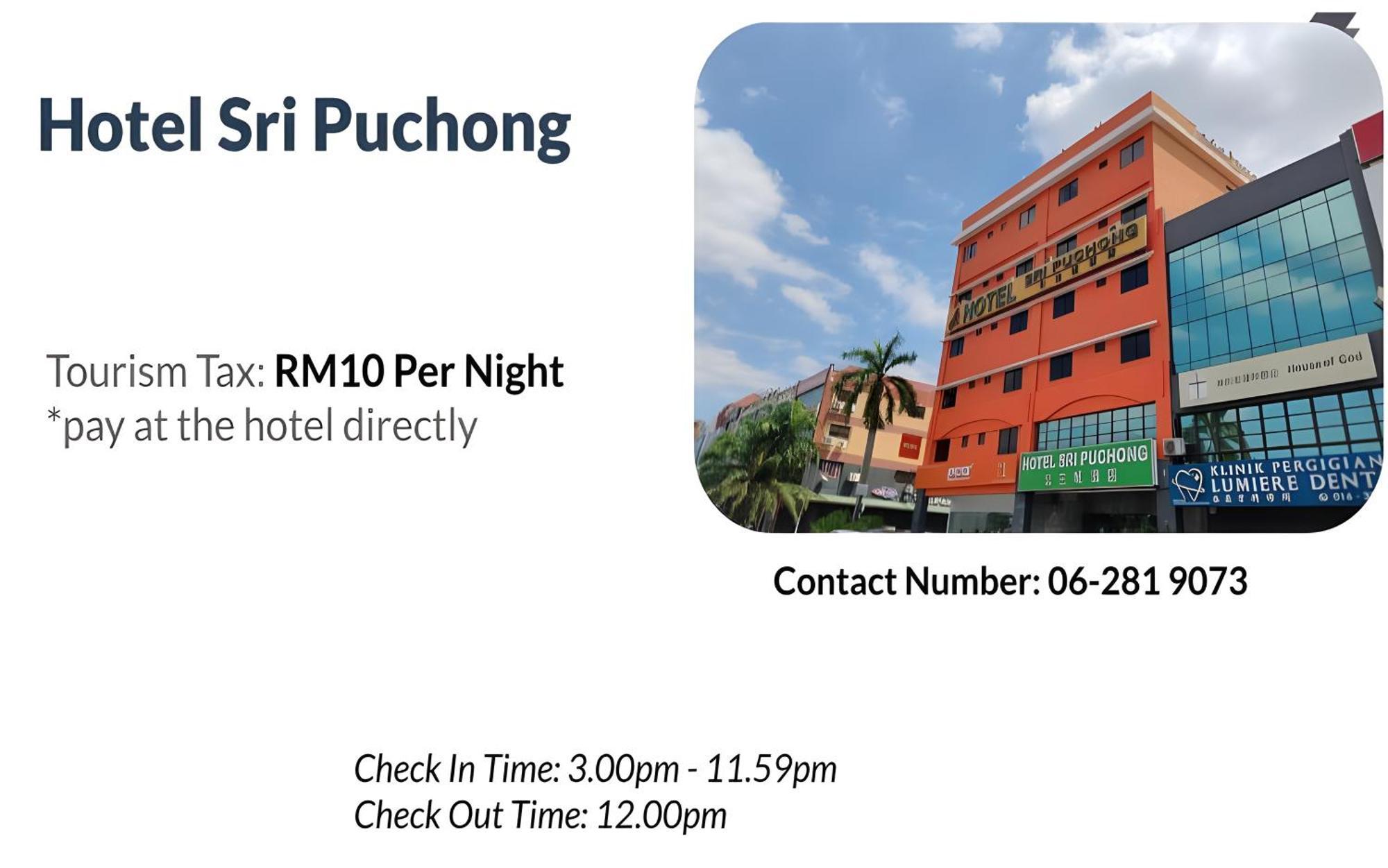 Hotel Sri Pučong Exteriér fotografie